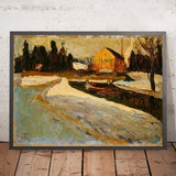 Schwabing, Winter Sun by Wassily Kandinsky, 1901