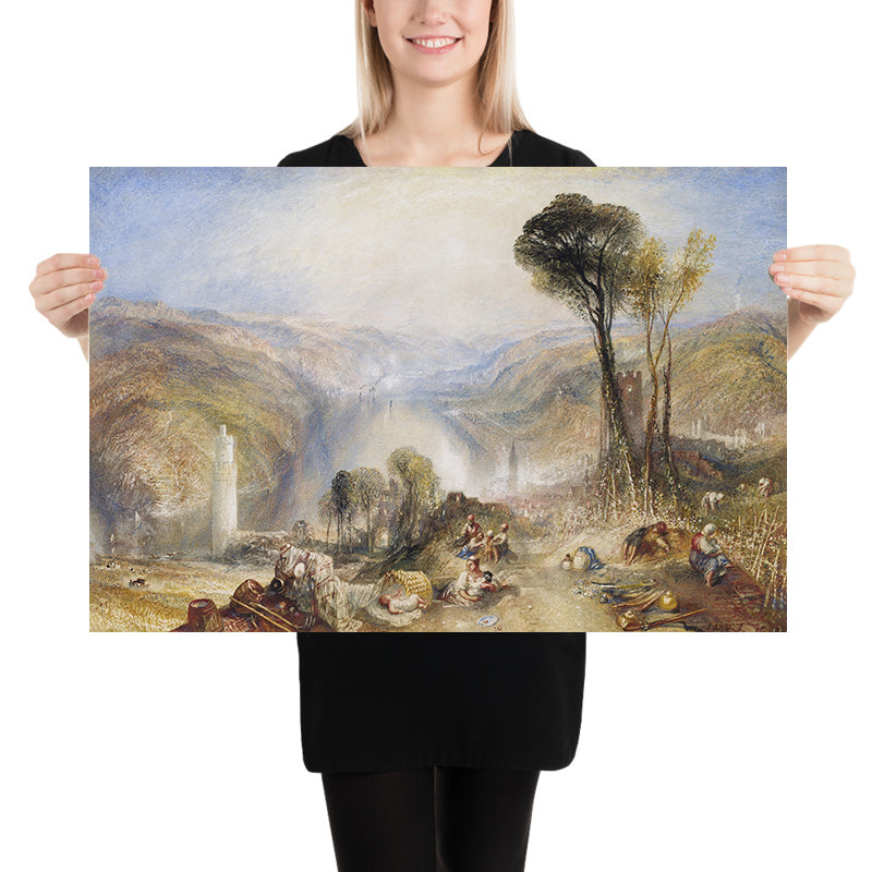 Oberwesel di Turner, 1840 