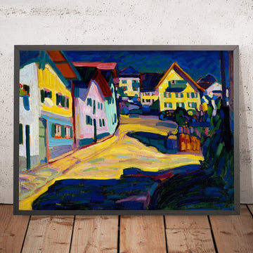 A framed image of 