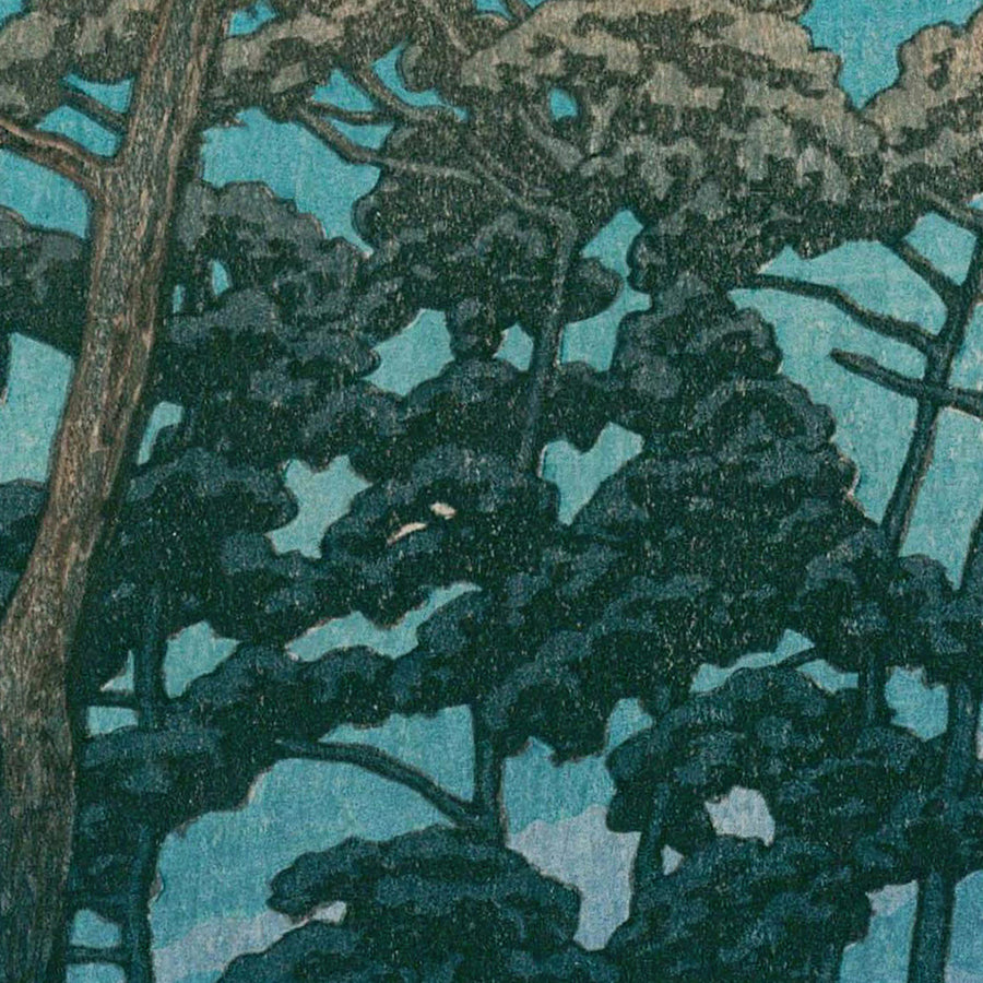 Parco Hikawa a Omiya di Hasui Kawase, 1935 