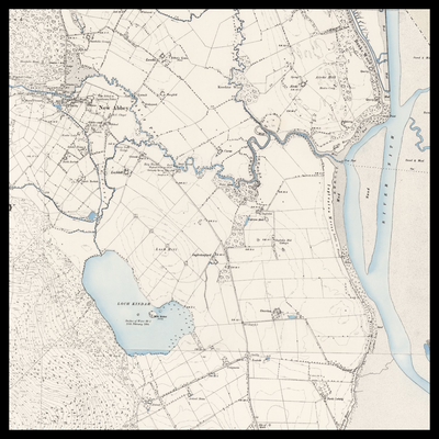 An old Ordnance Survey map of Dumfries