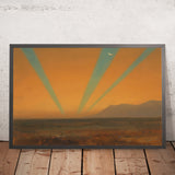 Landscape with Sunset by Frederic Edwin Church, 1860