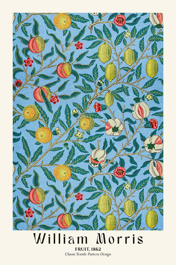 Fruta de William Morris, 1862 