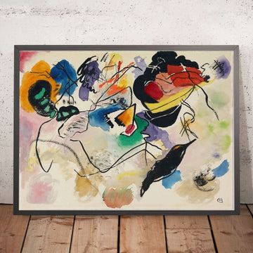 A framed image of 