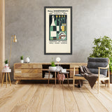 Maison Winnepenninckx Vintage Drinks Advertising Calendar by Albert Daenens, 1883