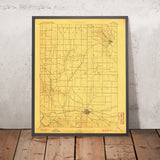 Old Map of Cedar Rapids, Iowa by USGS, 1889 – Marion & Cedar River