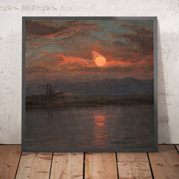 A framed image of 