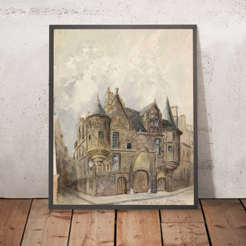 A framed image of 