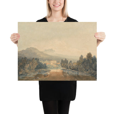 Villa Salviati on the Arno by Turner, 1796