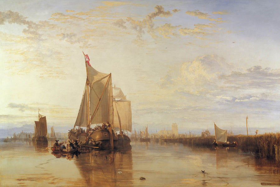 Das Dort Packet-Boot aus Rotterdam, von Turner, 1818 