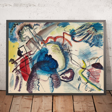 A framed image of 