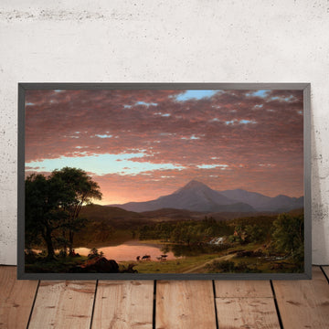 A framed image of 