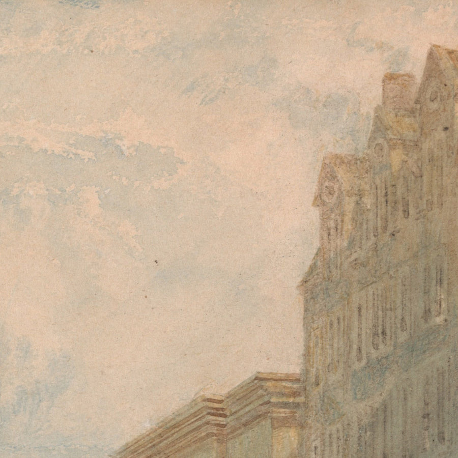 High Street, Edinburgh von Turner, 1818 