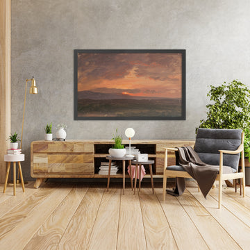 A framed image of 