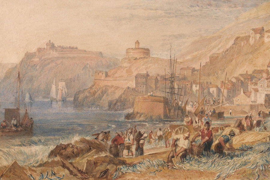 St. Mawes, Cornwall von Turner, 1823 