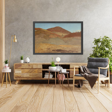 A framed image of 