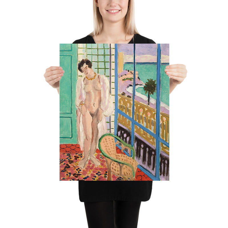 Nu à la fenêtre (Desnudo en la ventana) de Henri Matisse, 1929 