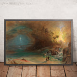 Study for Apotheosis to Thomas Cole by Frederic Edwin Church, 1847