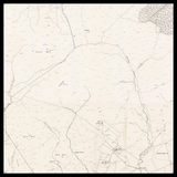 Personalisierte alte Karte von Rutherglen 