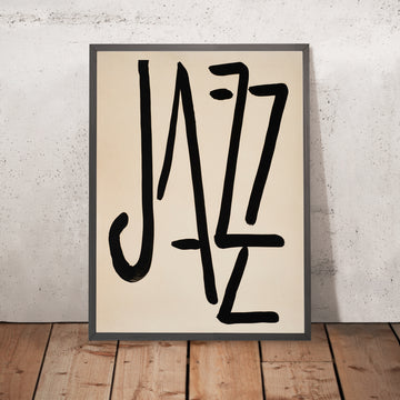 Una imagen enmarcada de Jazz (Jazz) de Henri Matisse, 1947