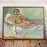 Nu demi couché (Nu semi-allongé) par Henri Matisse, 1918 