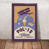 Poster di viaggio della Norvegia: La gioia del gelato 