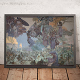Celebration of Svantovit in Rügen by Alphonse Mucha, 1912