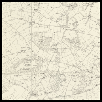 Eine alte Ordnance-Survey-Karte von Prestatyn