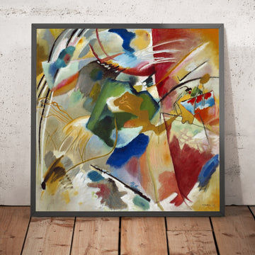 A framed image of 