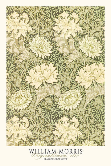 Chrysanthème de William Morris, 1877 