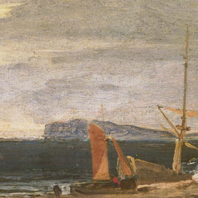 A Scene on the English Coast by Turner, 1798