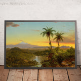 South American Landscape by Frederic Edwin Church, 1857