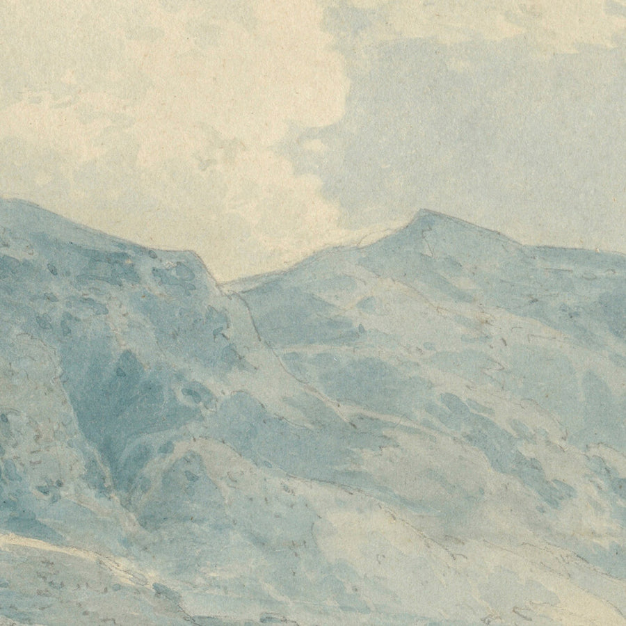 Ilam Rock, Dovedale, Derbyshire von Turner, 1802 