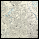 Personalisierte alte Karte von Stoke Newington 