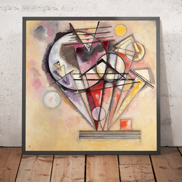 A framed image of 