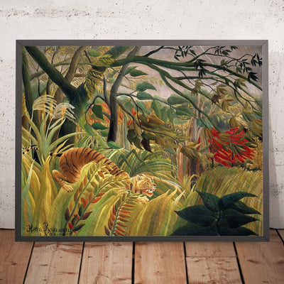 Le Tigre dans la tempête tropicale, Henri Rousseau, 1891