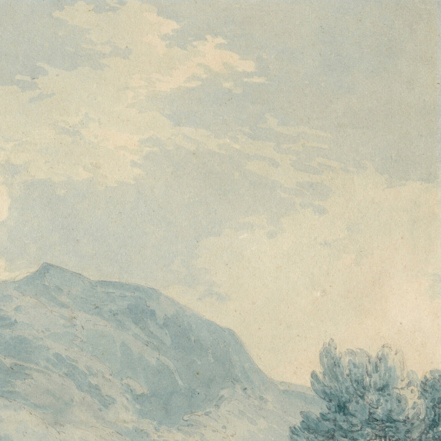 Ilam Rock, Dovedale, Derbyshire von Turner, 1802 
