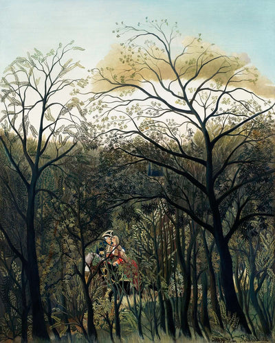 Rendezvous in the Forest by Henri Rousseau, 1889