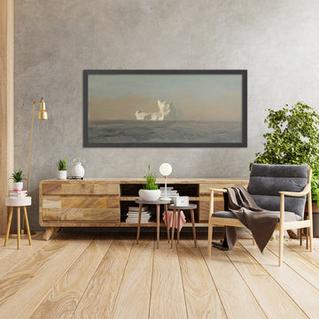 A framed image of 