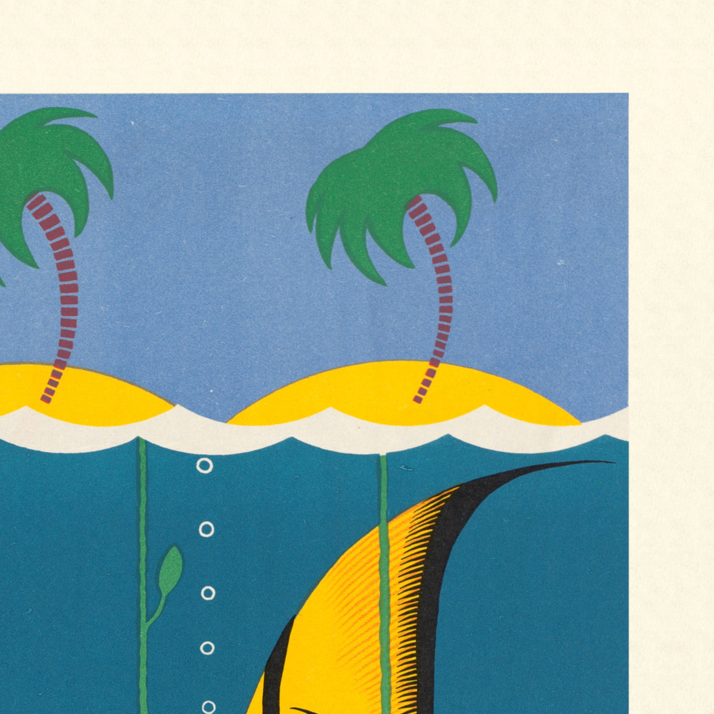 Great Barrier Reef Travel Poster: Australia – Great Barrier Reef, Queensland by Gert Sellheim