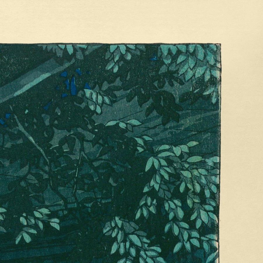 Laguna Hachirogata ad Akita di Hasui Kawase, 1935 