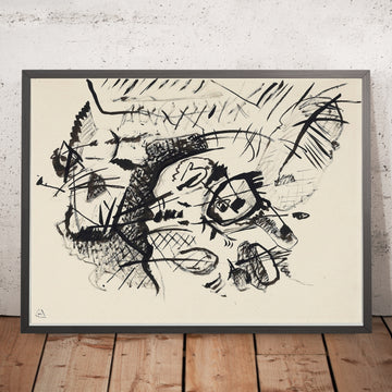 A framed image of 