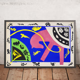 El caballo, el jinete y el payaso (The horse, the rider, and the clown) de Henri Matisse, 1947 