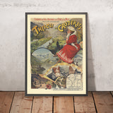 Manifesto di viaggio di Cauterets: Thermes de Cauterets di M. Pallandre, 1900 