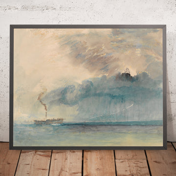 A framed image of 