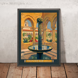 Affiche de voyage de Palerme : Monreale 