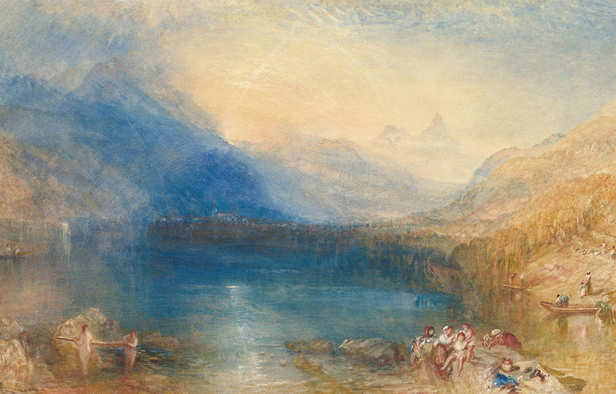 Der Zugersee, Schweiz von Turner, 1843 