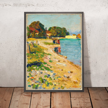 A framed image of 