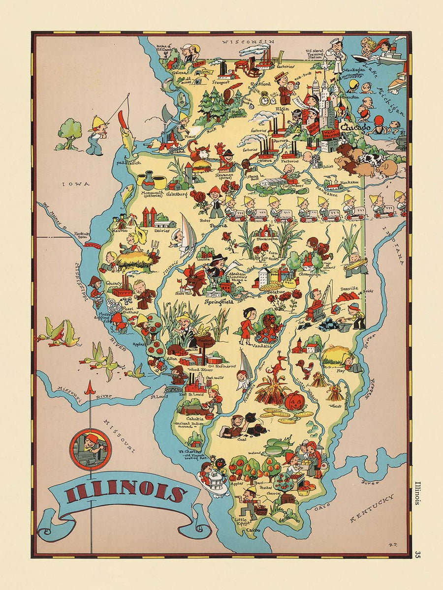 Mappa Pittorica dell&