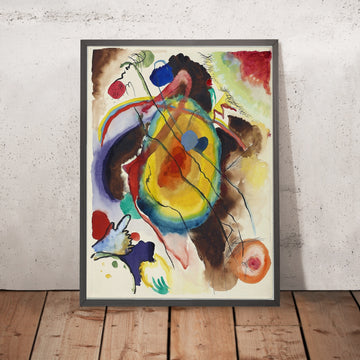 A framed image of 